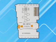 GC-3814型4路PT1000溫度模擬量輸入IO(2線16位）